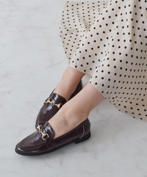 【Bridget Birkin】シンプルビットデザインローファー(541635)