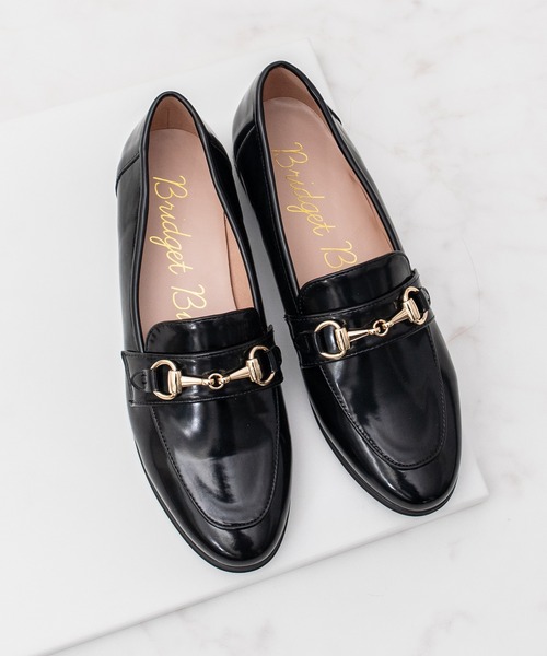 Bridget Birkin（ブリジットバーキン）の「【Bridget Birkin】シンプルビットデザインローファー(541635)（ローファー・レディース・ブラック系その他/ブラウン系その他・22.5/23/23.5/24/24.5）」の9枚目の写真