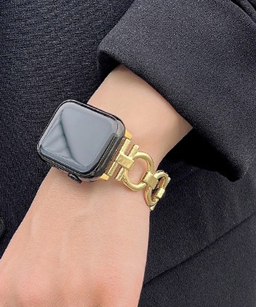LUON（ルオン）の「LUON / Apple Watch Band / メタルチェーン アップルウォッチ バンド（デジタル腕時計・レディース・シルバー系その他/ピンクゴールド/シルバー/ゴールド/ブラック・A/B）」の7枚目の写真