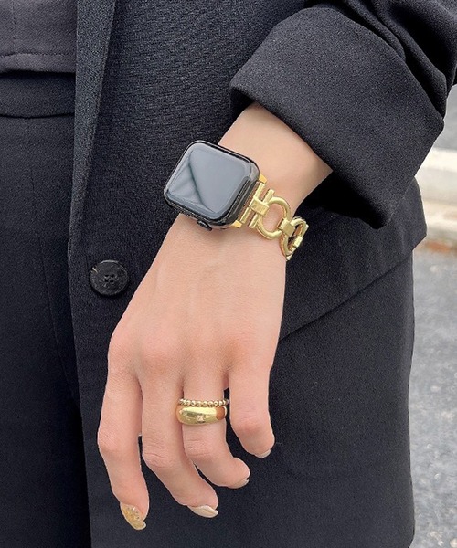 LUON（ルオン）の「LUON / Apple Watch Band / メタルチェーン アップルウォッチ バンド（デジタル腕時計・レディース・シルバー系その他/ピンクゴールド/シルバー/ゴールド/ブラック・A/B）」の10枚目の写真