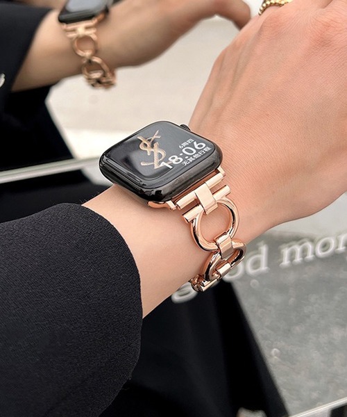 LUON（ルオン）の「LUON / Apple Watch Band / メタルチェーン アップルウォッチ バンド（デジタル腕時計・レディース・シルバー系その他/ピンクゴールド/シルバー/ゴールド/ブラック・A/B）」の11枚目の写真