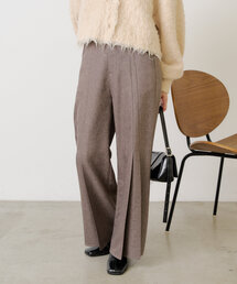 Kastane | プリーツスラックスワイドパンツ(スラックス)