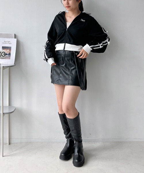 AS KNOW AS plus（アズノゥアズプラス）の「◇アソートデザイントラックジャケット（ジャージ・レディース・ベージュ系その他/ホワイト系/ブラック系その他/アイボリー系/ブラウン系その他2/オレンジ系1/アイボリー系1/ブラック系その他2・FREE）」の20枚目の写真