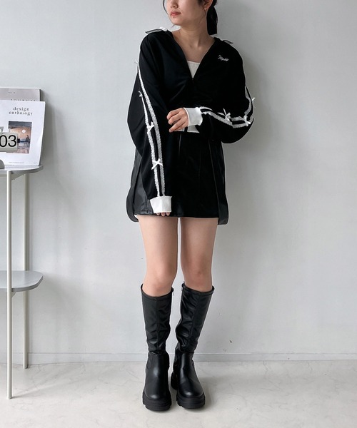 AS KNOW AS plus（アズノゥアズプラス）の「◇アソートデザイントラックジャケット（ジャージ・レディース・ベージュ系その他/ホワイト系/ブラック系その他/アイボリー系/ブラウン系その他2/オレンジ系1/アイボリー系1/ブラック系その他2・FREE）」の21枚目の写真