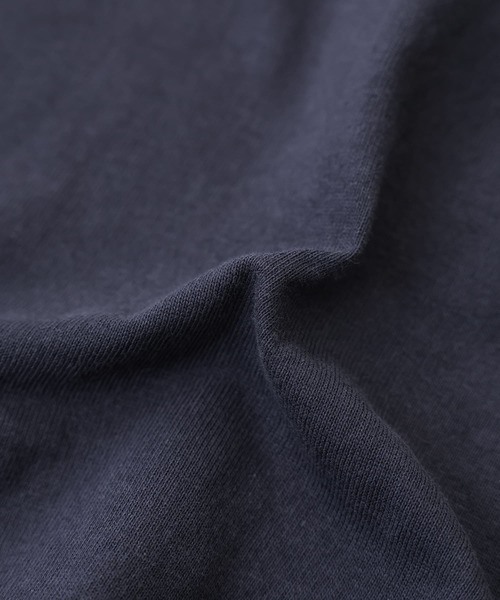 n'OrLABEL（ノアールレーベル）の「『テキストプリントロンT』（Tシャツ/カットソー・レディース・ボルドー/ネイビー/杢グレー/オフホワイト・2/1）」の7枚目の写真