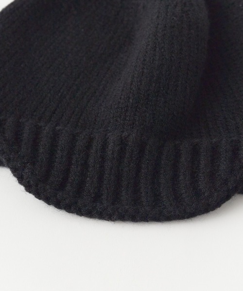 ROOPTOKYO（ループトウキョウ）の「knitted bucket hat/ニットバケットハット ボンネットハット（ハット・レディース・ブラック/グレー/ホワイト/ブラウン/キャメル/レッド・FREE）」の10枚目の写真