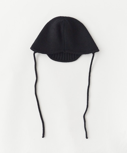 ROOPTOKYO（ループトウキョウ）の「knitted bucket hat/ニットバケットハット ボンネットハット（ハット・レディース・ブラック/グレー/ホワイト/ブラウン/キャメル/レッド・FREE）」の7枚目の写真