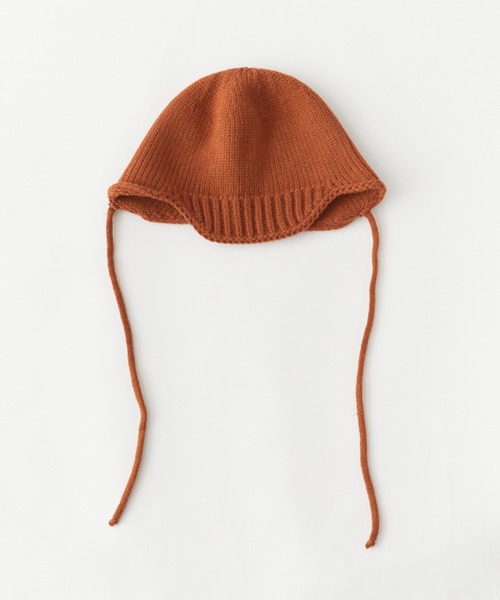 ROOPTOKYO（ループトウキョウ）の「knitted bucket hat/ニットバケットハット ボンネットハット（ハット・レディース・ブラック/グレー/ホワイト/ブラウン/キャメル/レッド・FREE）」の17枚目の写真