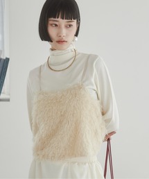 ラメフリンジビスチェ