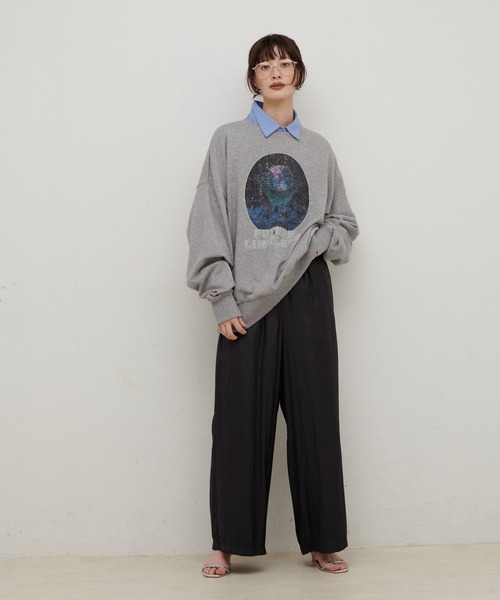 【LARUTA】ＦＵＴＵＲＥ　Ｌ／ＭＩＴＬＥＳＳ裏毛プルオーバー LARUTA】FUTURE LIMITLESS 裏毛プルオーバー（Tシャツ