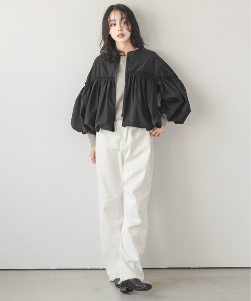 セール】バルーンシルエットギャザーブルゾン（ブルゾン）｜SUGAR