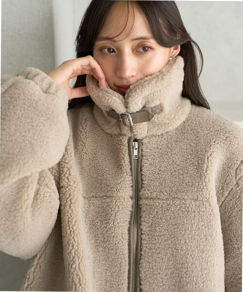 【セール】ボアルーズブルゾン(ブルゾン)|earth music&ecology(アースミュージックアンドエコロジー) 【セール】ボアルーズブルゾン(ブルゾン)|earth music&ecology(アースミュージックアンドエコロジー)