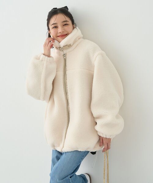 【セール】ボアルーズブルゾン(ブルゾン)|earth music&ecology(アースミュージックアンドエコロジー) 【セール】ボアルーズブルゾン(ブルゾン)|earth music&ecology(アースミュージックアンドエコロジー)