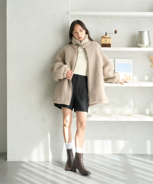 【セール】ボアルーズブルゾン(ブルゾン)|earth music&ecology(アースミュージックアンドエコロジー) 【セール】ボアルーズブルゾン(ブルゾン)|earth music&ecology(アースミュージックアンドエコロジー)