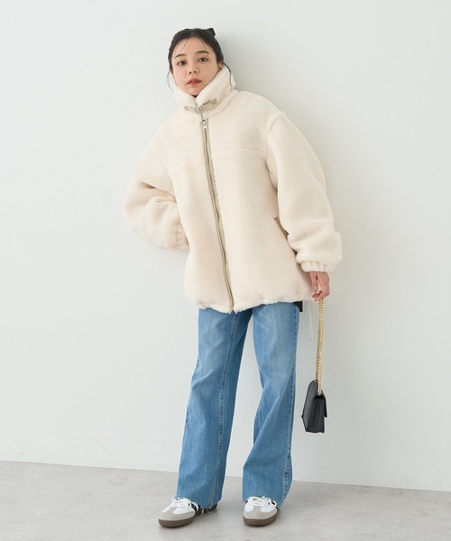 【セール】ボアルーズブルゾン(ブルゾン)|earth music&ecology(アースミュージックアンドエコロジー) 【セール】ボアルーズブルゾン(ブルゾン)|earth music&ecology(アースミュージックアンドエコロジー)