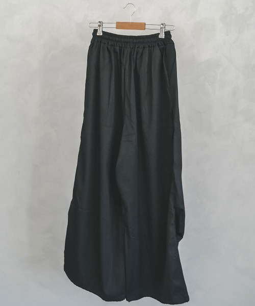 Shoowtime(ショウタイム)の「Knee tuck super wide pull on pants / ニータックスーパーワイドプルオンパンツ(その他パンツ・メンズ・グレイッシュベージュ/ブラック/カーキ・MEDIUM/LARGE/X-LARGE)」の22枚目の写真