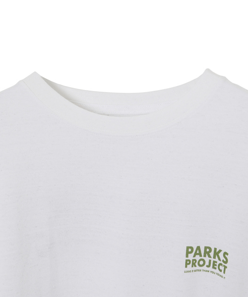 PARKS PROJECT(パークスプロジェクト)の「【PARKS PROJECT/パークスプロジェクト】j.n.r.d/STANDARD LOGO L/S TEE(Tシャツ/カットソー・メンズ・ホワイト・L/M)」の4枚目の写真