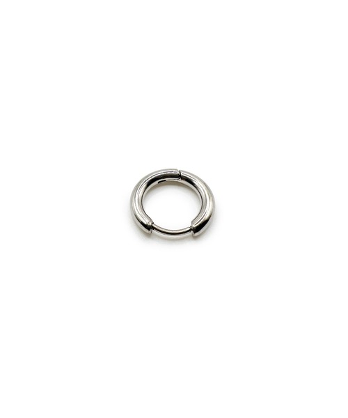 Import & Select(インポートアンドセレクト)の「KISHOKACHI 希少価値 シンプルクリッカーステンレスピアス 内径15mm(ピアス(片耳用)・メンズ・ブラック/シルバー/ゴールド・FREE)」の10枚目の写真