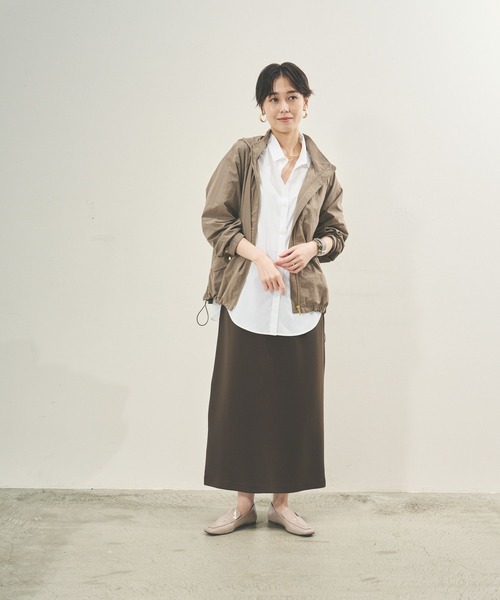 Elura(エルーラ)の「大人リュクスナロースカート/133668(スカート・レディース・ブラック/ベージュ/ダークブラウン・LARGE/MEDIUM)」の13枚目の写真