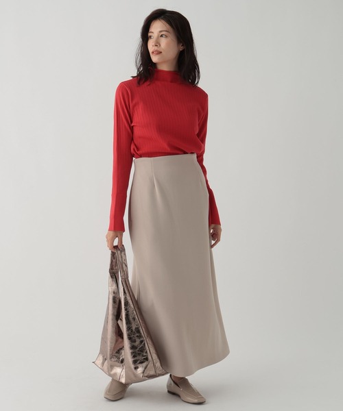 Elura(エルーラ)の「大人リュクスナロースカート/133668(スカート・レディース・ブラック/ベージュ/ダークブラウン・LARGE/MEDIUM)」の17枚目の写真