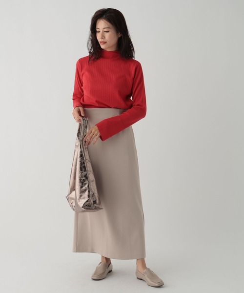 Elura(エルーラ)の「大人リュクスナロースカート/133668(スカート・レディース・ブラック/ベージュ/ダークブラウン・LARGE/MEDIUM)」の18枚目の写真