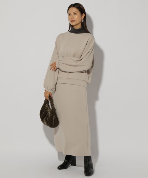 Elura(エルーラ)の「大人リュクスナロースカート/133668(スカート・レディース・ブラック/ベージュ/ダークブラウン・LARGE/MEDIUM)」の19枚目の写真