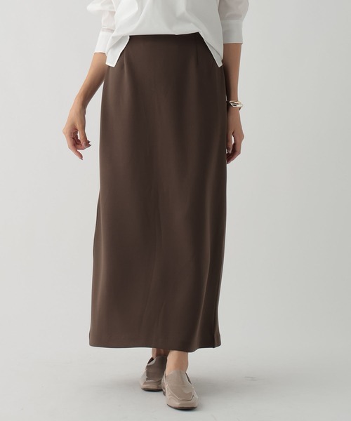Elura(エルーラ)の「大人リュクスナロースカート/133668(スカート・レディース・ブラック/ベージュ/ダークブラウン・LARGE/MEDIUM)」の20枚目の写真