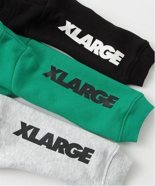 XLARGE KIDS（エクストララージキッズ）の「ペイントOGゴリラ2WAYオール（ロンパース・キッズ・グリーン/ブラック/トップグレー・50-70cm）」の12枚目の写真
