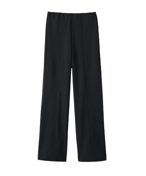 Tuche(トゥシェ)の「Tuche/トゥシェ スタイルアップ セミワイドパンツ 裏起毛(その他パンツ・レディース・ブラック/ネイビー・MEDIUM/LARGE)」の10枚目の写真