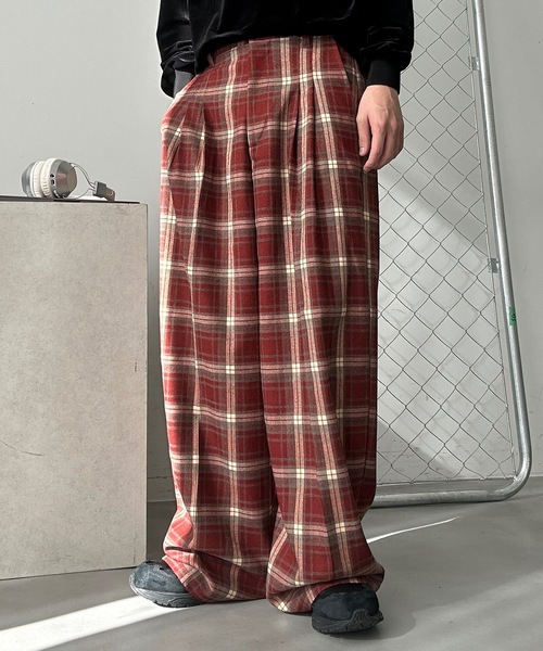 UNDERSTATEMENTs(アンダーステイトメント)の「【ユニセックス】アソートイージーワイドスラックス/セットアップ着用可(スラックス・メンズ・ネイビー/ブラック系その他/モカ/ブラック/ブラウン系その他/ブルー系その他/ブルー/グレー系その他/アイボリー/チャコールグレー/ブラウン系その他2/ネイビー系/ブラウン系その他3/グリーン系その他/グレー系その他2/ブラック系3/カーキブラウン/レッド系その他/ブラック系その他2/ブラウン系その他4/ブラウン系その他5・LARGE/MEDIUM/SMALL/X-SMALL/X-LARGE)」の21枚目の写真