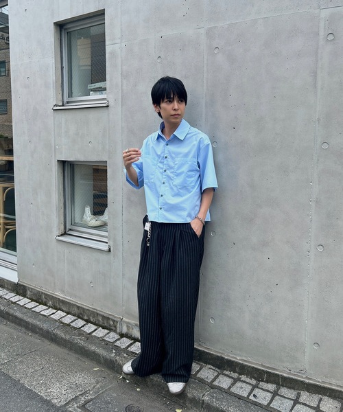 crista seya ストライプ柄 ユニセックスパンツ a11_pvO7sFA.jpg