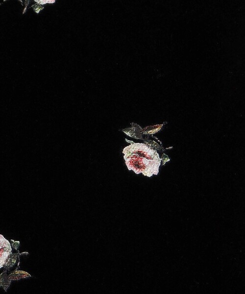 CABaN ベロアローズプリント テーラードジャケット（テーラード