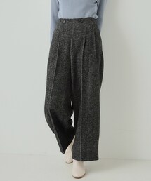 DRESKIP | 【S-LL】あったか 柄アソート タックワイドパンツ(その他パンツ)