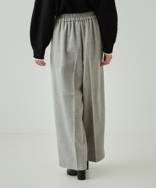 DRESKIP(ドレスキップ)の「◆センタープレスできれい見え あったか 柄アソート タックワイドパンツ【SHOO WARM】(その他パンツ・レディース・ダークブラウン系1/ライトグレー系4/ブラック系4・04/03/02/01)」の22枚目の写真