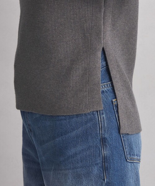 green label relaxing(グリーンレーベルリラクシング)の「【WEB限定】<at ease>リブ ニット プルオーバー -ウォッシャブル-(ニット/セーター・レディース・オフホワイト/ブラック/グレー・FREE)」の19枚目の写真