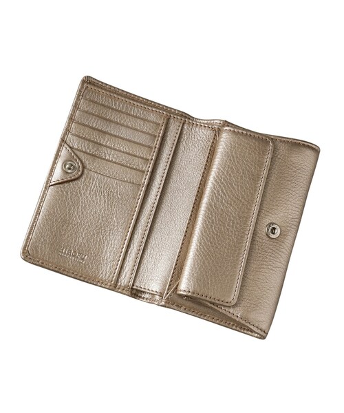ホリデーコレクション】二つ折り財布 レザー ウォレット 本革（商品