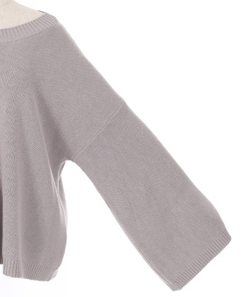 セール】ショルダージップニット（ニット/セーター）｜axes femme