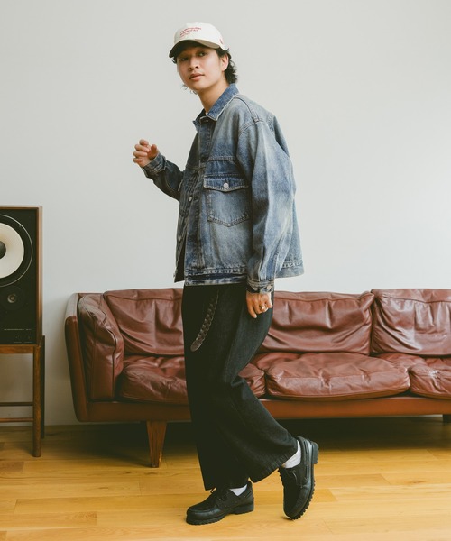 RAGEBLUE（レイジブルー）の「【セットアップ対応】選べるシルエット！アソートデニムジャケット（デニムジャケット・メンズ・ブルー/グレー/ネイビー/ホワイト/インディゴブルー/ブルー系その他・FREE/MEDIUM）」の7枚目の写真