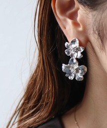 Cepica | 【LIMITED NUMBER / リミテッドナンバー】ダブルフラワーピアス(ピアス（両耳用）)