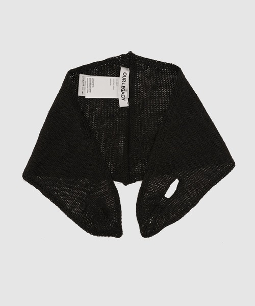 Our Legacy（アワーレガシー）の「OUR LEGACY MINIATURE SCARF（バンダナ/スカーフ・メンズ・ブラック系その他・ONE SIZE）」の4枚目の写真