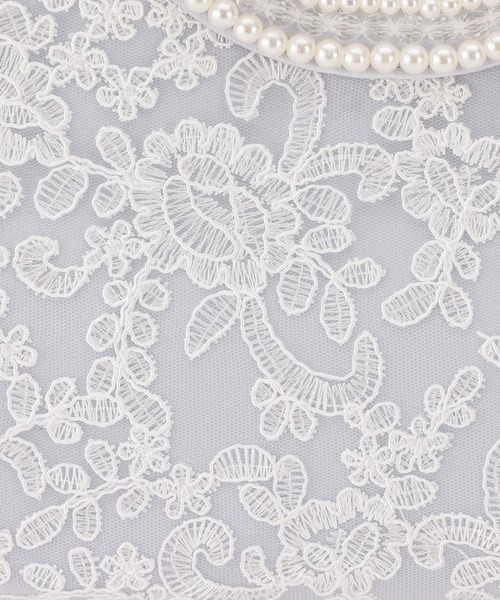 haremode（ハレモード）の「ハンドパール刺繍 パーティ オケージョン バッグ（クラッチバッグ・レディース・シルバー/ブラック/ベージュ・FREE）」の17枚目の写真