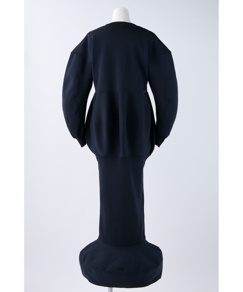 ENFOLD（エンフォルド）の「ペプラムドレス（ドレス）」 - WEAR