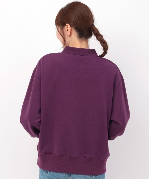 チチカカ(チチカカ)の「スキッパースウェットプルオーバー(スウェット・レディース・レッド/チャコールグレー/ブルー・FREE)」の11枚目の写真