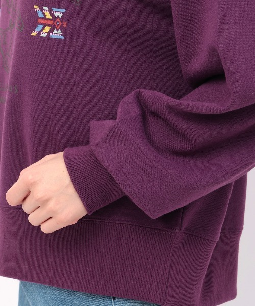 チチカカ(チチカカ)の「スキッパースウェットプルオーバー(スウェット・レディース・レッド/チャコールグレー/ブルー・FREE)」の13枚目の写真