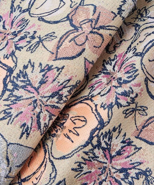 セール】【LOULOU WILLOUGHBY】MALHIAフラワージャガードノースリ