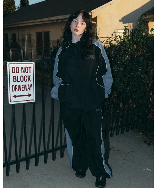 WIND AND SEA ナイロンジャケット　ウィンダンシー　セットアップ Piping Track Setup（ナイロンジャケット）｜WIND AND SEA