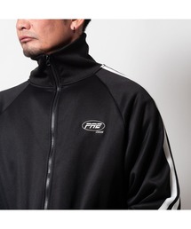 BAYBLO（ベイブロ）の「(SA) 裏シャギー 刺繍 ロゴ ライン トラックジャケット（ジャージ・メンズ）」