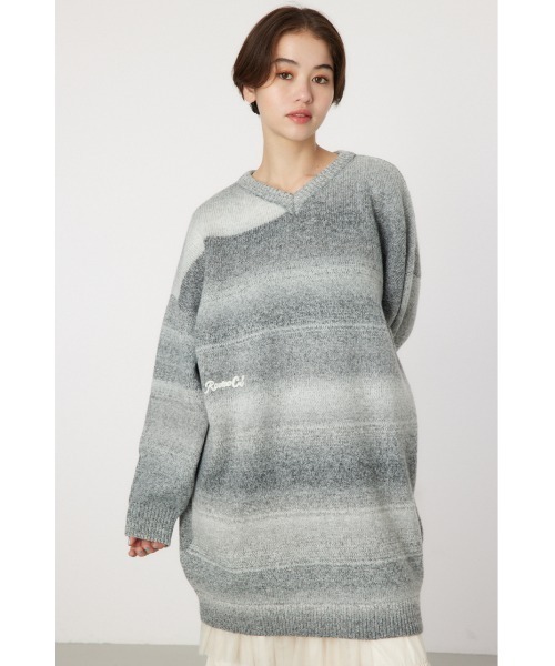 2wayフラワーニットワンピース（ワンピース）｜RODEO CROWNS WIDE BOWL（ロデオクラウンズワイドボウル）