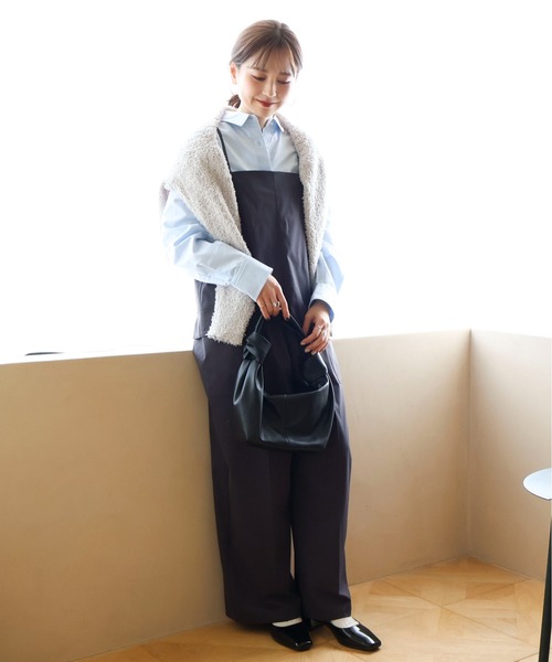 アパルトモン　　カーゴキャミサロペット 春夏半額SALE対象】 ［AMELY by La-gemme］サロペット フロント