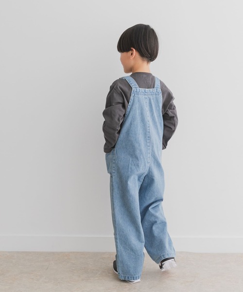 URBAN RESEARCH DOORS（アーバンリサーチドアーズ）の「『親子リンク』ジップオーバーオール(KIDS)（ワンピース・キッズ・ライトインディゴブルー/ワンウォッシュ・135/120/105）」の9枚目の写真